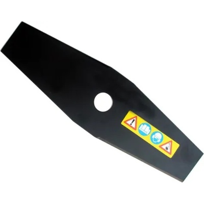 UNI Нож за тример с 2 режещи зъба, 255x25.4 мм, (00245) (UNI-00245)