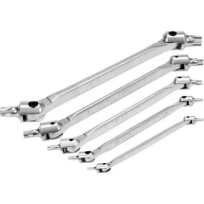 Yato Sestava klíčů torx s kloubem 5 ks YT-05320