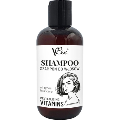 Vcee šampón na vlasy s vitamínovým koktailom 200 ml