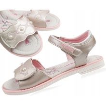 Linshi detské sandále biela