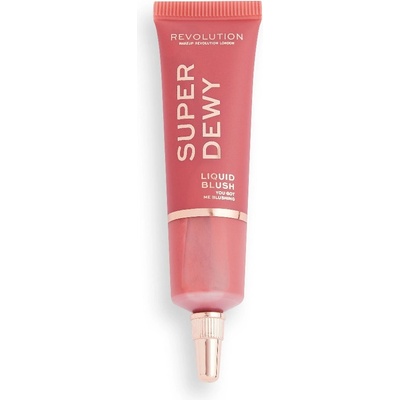 Makeup Revolution Superdewy Liquid Blush You Got Me Blushing Руж кремообразен 15ml
