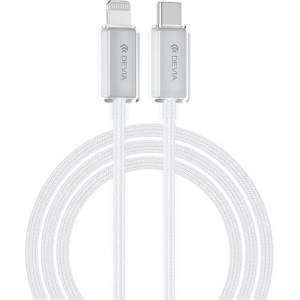 DEVIA IPAD / IPAD 2 / IPAD 3rd Gen DEVIA кабел за данни Type-C - Lightning, 150cm, FEHÉR ST107991 (ST107991)