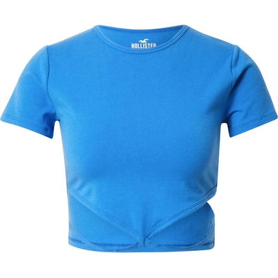 HOLLISTER Тениска синьо, размер l