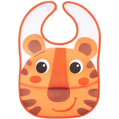 Canpol Непромокаем лигавник с джоб Canpol - Hello Little, оранжев (9/232_ora)