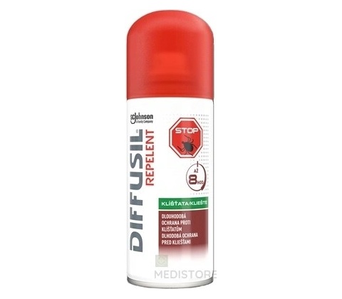 Diffusil repelent proti kliešťom rýchloschnúci spray 100 ml