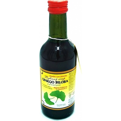 Klášterní officína Bylinný sirup Ginkgo biloba 250 ml