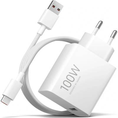 Xiaomi Оригинално зарядно с кабел Xiaomi 100W Charging Combo (Type-A)