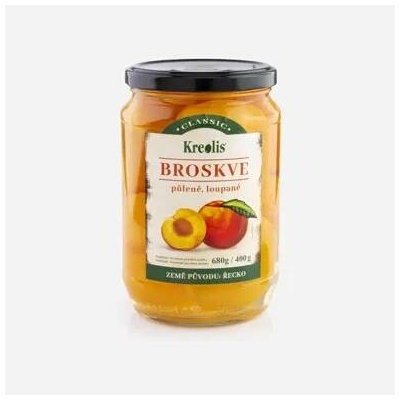 Kreolis Broskve půlené loupané 680 g