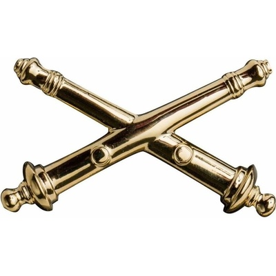Odznak US Artillery zlatý