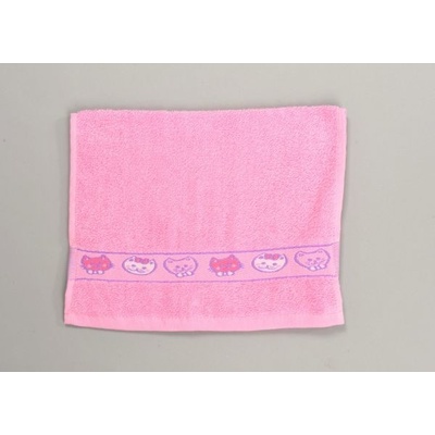 Profod Kids dětský froté ručník 30 x 50 cm růžová