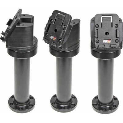 Brodit set otočného montážneho podstavca a MultiMove clipu, výška 215 mm, sklon 60°, čierny 215638