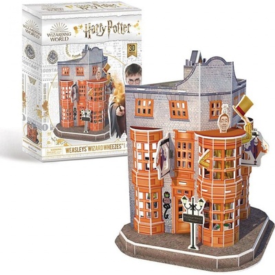 CubicFun 3D puzzle Harry Potter Kratochvilné kouzelnické kejkle 62 ks