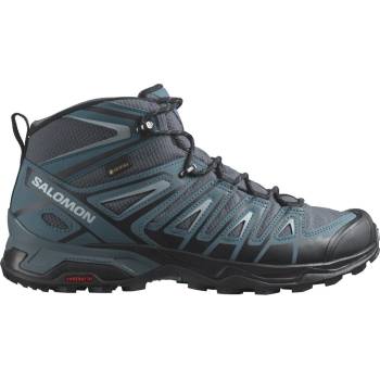 Salomon Мъжки обувки Salomon X Ultra Pioneer Mid GTX Mens Walking Shoe - Ebony/Quarry