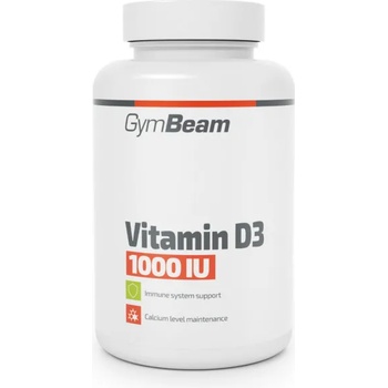 GymBeam Vitamín D3 1000 IU 60 капс