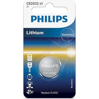 Philips CR2032/01B - Литиева батерия CR2032 MINICELLS 3V 240mAh (P2225)
