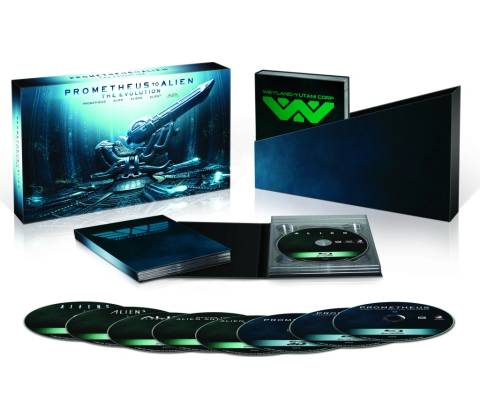 Prometheus to Alien The Evolution Box Set BD
