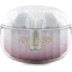 CG Mobile Guess Glitter Gradient TWS pink (GUTWSHDGKEEP) Слушалки