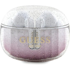 CG Mobile Guess Glitter Gradient TWS pink (GUTWSHDGKEEP) Слушалки