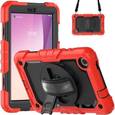 Vsetkonamobil 59508 SOLID 360 Obal pre Lenovo Tab M8 4. generácia 4th gen červený