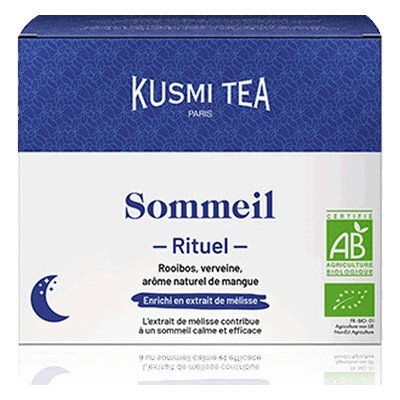 Kusmi Tea Porcovaný bylinný čaj pro kvalitní spánek Sleep Ritual 18 sáčků