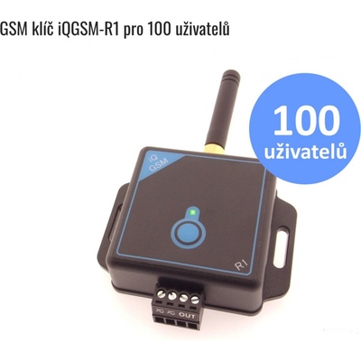 TFE GSM klíč iQGSM-R1 Ovládání garážových vrat a vjezdových bran mobilem.. Snadno, bezplatně. Jednoduchá a rychlá montáž, až 100 uživatelů, SIM karta v ceně Barva: ČERNÁ