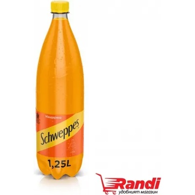 Schweppes Газирана напитка Schweppes мандарина 1, 25л