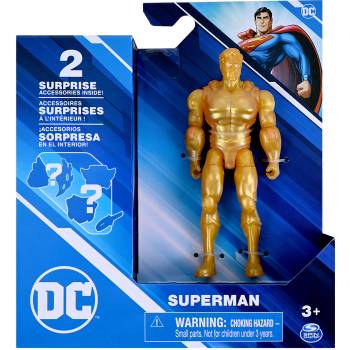 Spin Master Фигурa Spin Master DC - Superman с 2 изненади, златист (6056331)