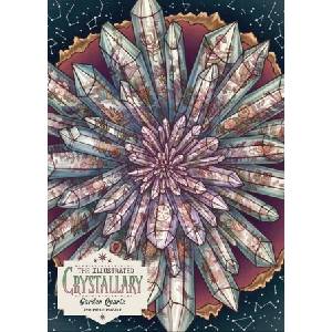 Workman Publishing Illustrated Crystallary Puzzle: Garden Quartz (750 pieces) | Kate O'Hara