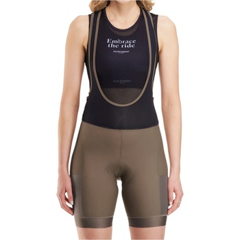 PEPPERMINT Дамски клин за колоездене PEPPERMINT Women's Signature Cargo Bib Cycling bottoms - Cacao - размер XL (155-2213-0315)
