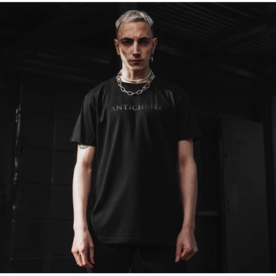 Holy BLVK Antichrist tričko čierne