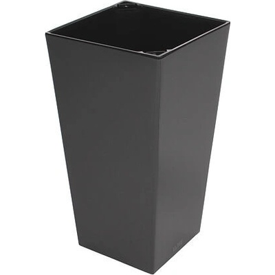 Plastkon Elise Mat dekoračný kvetináč antracit 15 cm