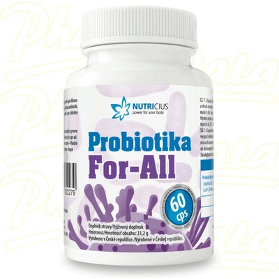 Nutricius Probiotika For-All 60 kapslí
