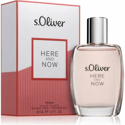 S.Oliver Here and Now toaletní voda dámská 30 ml