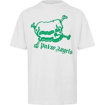 Palm angels Тениска PALM ANGELS Men's T-Shirt - White/Green