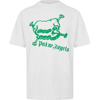 Palm angels Тениска PALM ANGELS Men's T-Shirt - White/Green