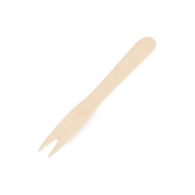 Vidlička na hranolky z dreva 8,5 cm, 100006725