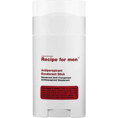 Recipe for men Recipe For Men, Antiperspirant Deodorant, Freshness, Deodorant Stick, For Men, 50 ml
