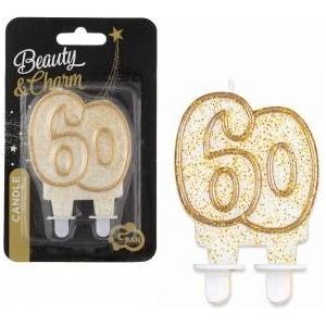 GoDan Cake number 60, zloty contour