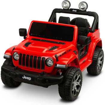 Toyz Офроуд Акумулаторен Автомобил Jeep Rubicоn Червен Caretero Toyz