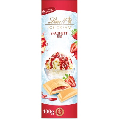 Lindt bílá s náplní Spaghetti-Eis 100 g