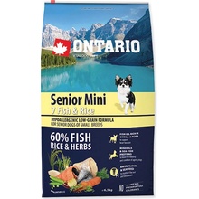 Ontario Senior Mini 7 Fish & Rice 6,5 kg