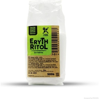 PROVITA Erythritol 500g