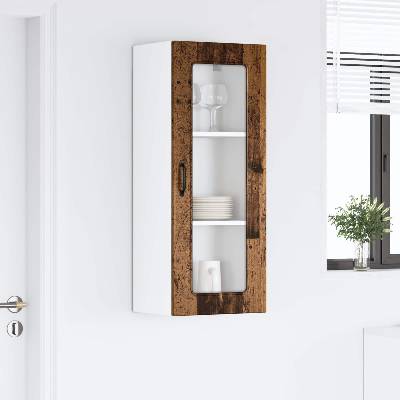 vidaXL Панел за миялна машина Kalmar Старо дърво 40 x 31 x 100 см (884752)