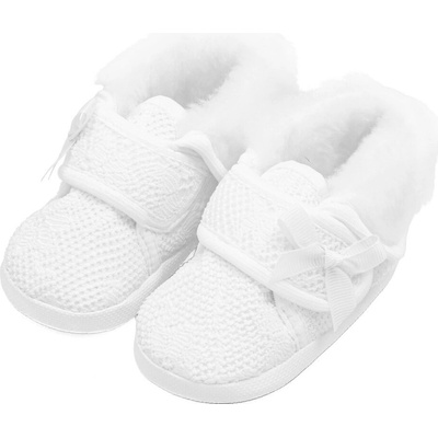 New Baby dojčenské zimné capáčky ku krstu