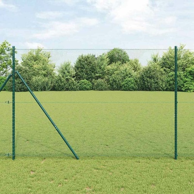 vidaXL Hexagonální oplocení Zelená 1,5 x 50 m PVC