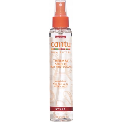 Cantu Shea Butter Thermal Shield Heat Protectant stylingový sprej pro tepelnou úpravu vlasů 151 ml