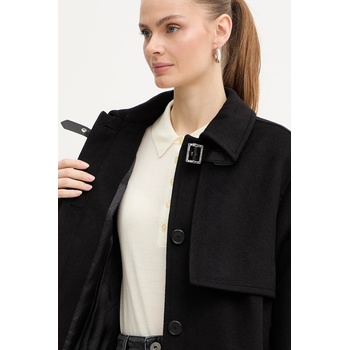 KARL LAGERFELD Палто с вълна Karl Lagerfeld (B1W15004)