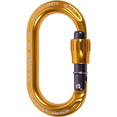 C. A. M. P C. A. M. P. Карабинер за екипировка C. A. M. P. Ekto Lock Gear carabiner - Yellow - размер One Size (324-0067-0511)