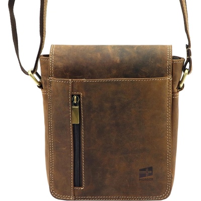 Nordee pánské crossbody MSD-02 GM09 HUNTER hnědá