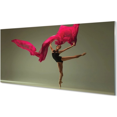 Obraz plexi Baletka ružová materiál 100x50 cm